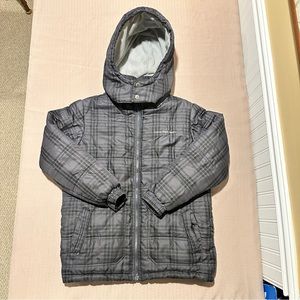 Calvin Klein Jeans Winter Jacket Boys Size M 10-12 Side Pockets Detachable Hood